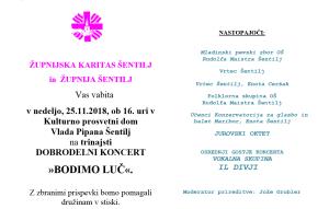 13. DOBRODELNI KONCERT “BODIMO LUČ”